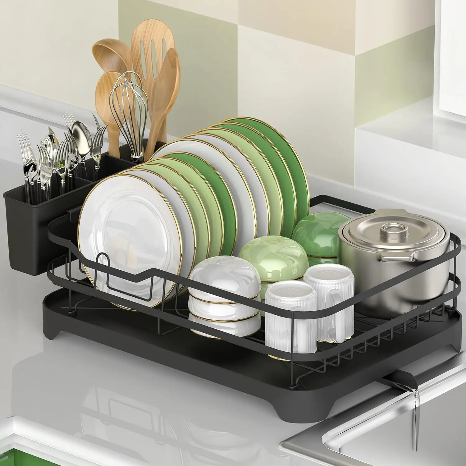 https://ae01.alicdn.com/kf/S5f83fe53632a48c88b099ee1344b2b0dV/Aluminum-Dish-Drying-Rack-ROTTOGOON-Rustproof-Dish-Rack-and-Drainboard-Set-with-Drainage-Utensil-Holder.jpg