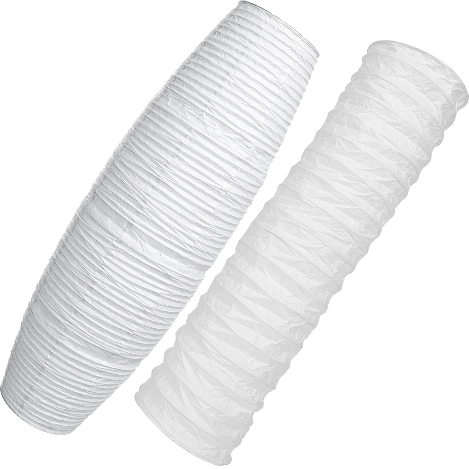 Papieren Gevouwen Lampenkap - Conisch - Geel - ø40 x 24 cm - E27 fitting - Voor Staande Lamp - Ontworpen voor