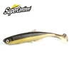 Supercontinent leanness ShadTeez T-tail 5cm/7.5cm/12cm Pike Zander Predator Fishing 3d eyes Soft lure Fishing lures 1