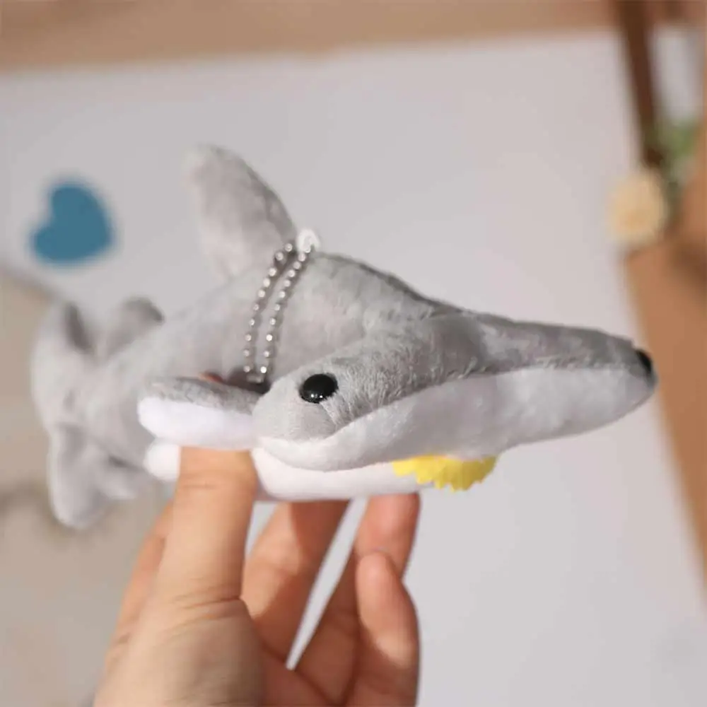 Animals Key Chain Soft  Shark  Keychain Stuffed  Keychain Hammerhead Shark   Hammerhead Shark  Keyring