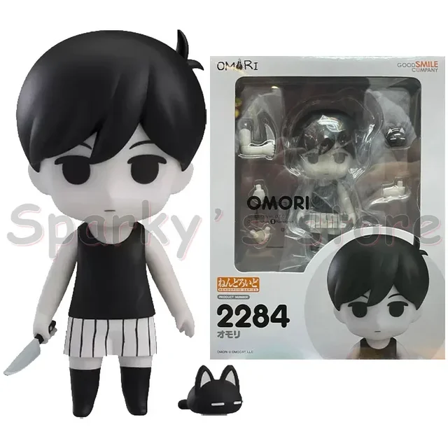 Bom sorriso original nendoroid 2057 2284 omori anime figura basil