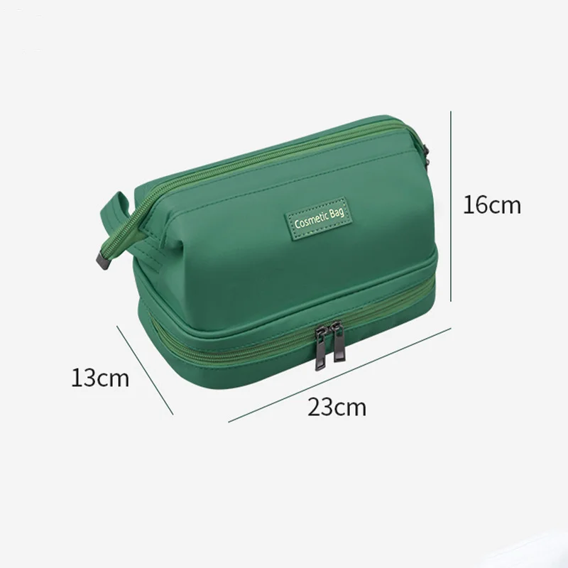 Cosmetic Bag Travel Portable Travel Pu Wash Bag Dry and Wet