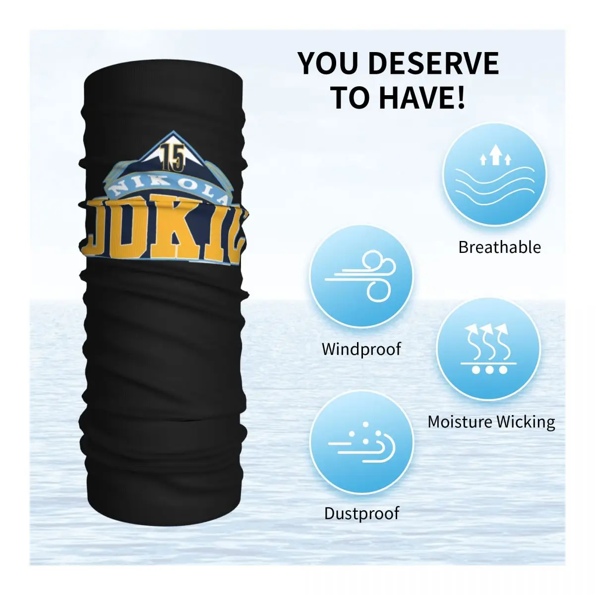 Рисунок 4 - Nikola Jokic Денвер с логотипом