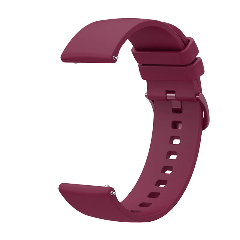 Premium Soft Silicone Watch Strap - Versatile and Comfortable Replacement Band
