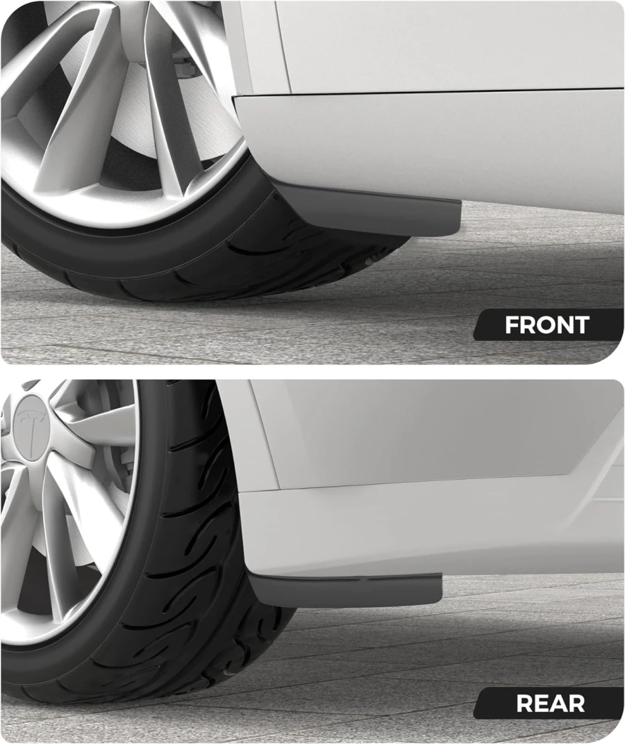 NEW Tesla Model 3 Highland Mud Flaps Splash MudGuards Fenders 2024