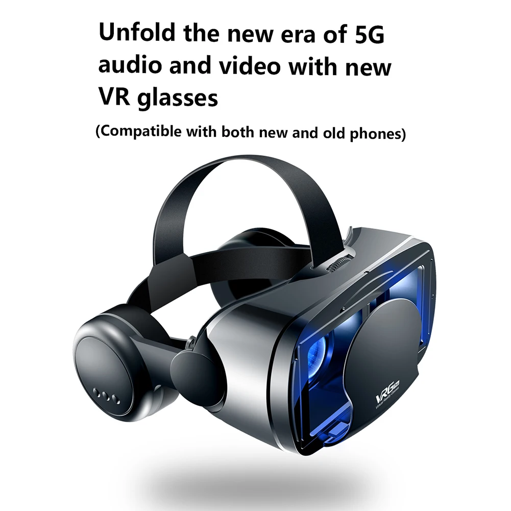 Lunettes de réalité virtuelle originales VRG PRO+ 3D Avec Télécomande-2