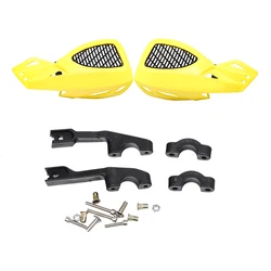 Universal Windproof 7/8 Motorcycle Handguard Shield (Yellow)