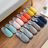 Thick Sole Home Indoor Outside Men And Women Couples Winter Household Warm Fluffy Slippers High Heels Plush Cotton Shoes Ladies 1