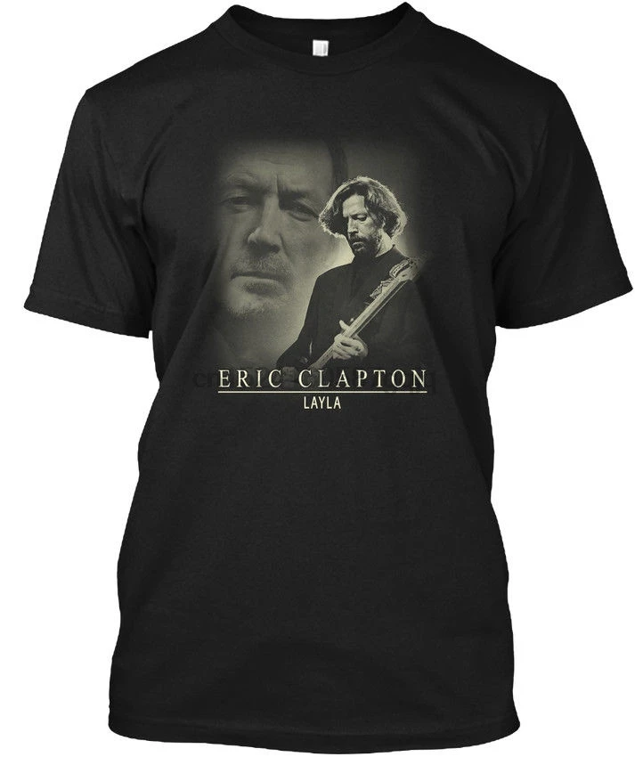 

Eric Clapton Layla Claptor Popular Tagless Tee T-Shirthigh Quality Custom Printed