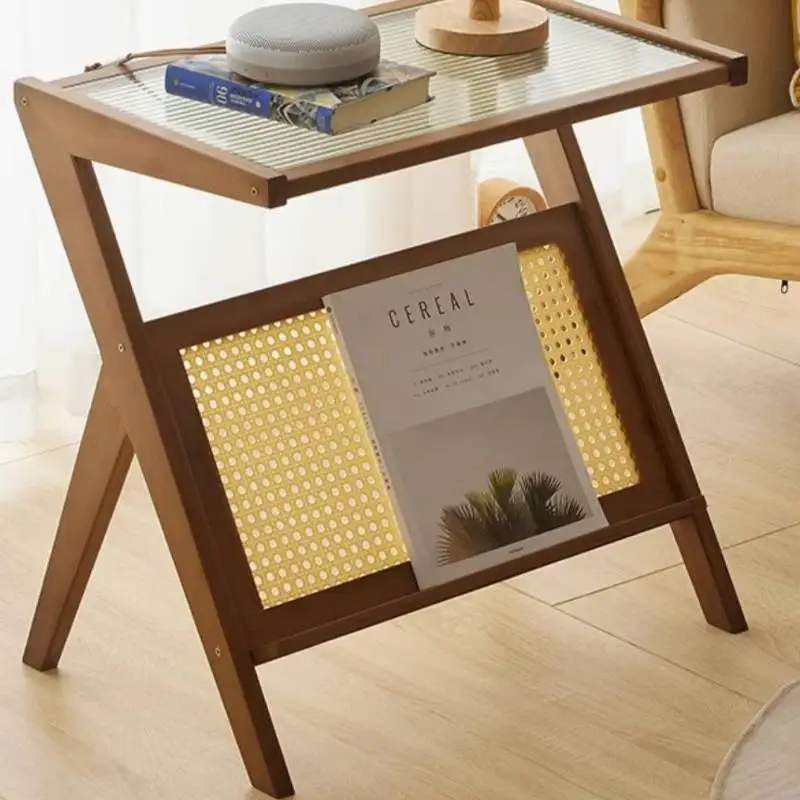 Nordic Storage Side Coffee Table Mirror Designer Aesthetic Wood Modern Coffee Tables Premium Cute Tavolino Da Salotto Furniture