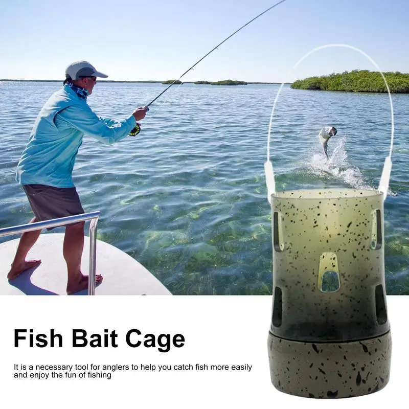 Fish Bait Trap Fishing Feeder Bait Cage For Saltwater Outdoor Fishing  Accessories For Men Father And Boyfriends For Freshwater - AliExpress