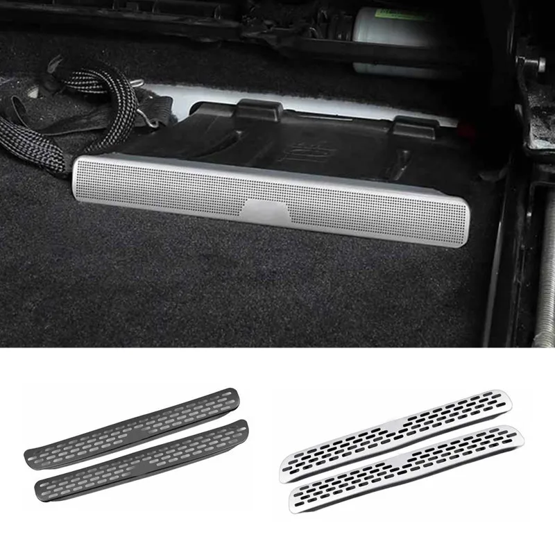 

Car Seat Air Conditioner Air outlet dust cover Stainless steel shield For Audi Q3 2019 2020 2021 2022 2023 2024 Auto Accessories
