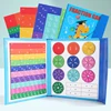 Children Magnetic Fraction Learning Math Toys Wooden Fraction Book Set Parish Teaching Aids Arithmetic Learning Educational Toys 4