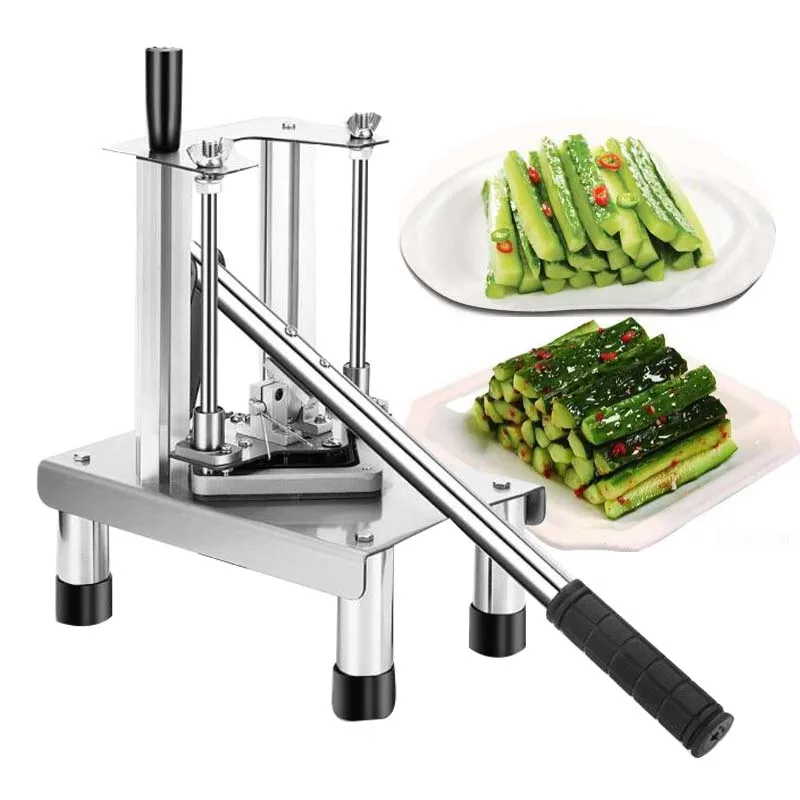 

Vertical Hand Pressure Potato Cutter For Cucumber Fries Cutting Machine Chips Cutter Potato Manual Potato Strips Cutting Machine