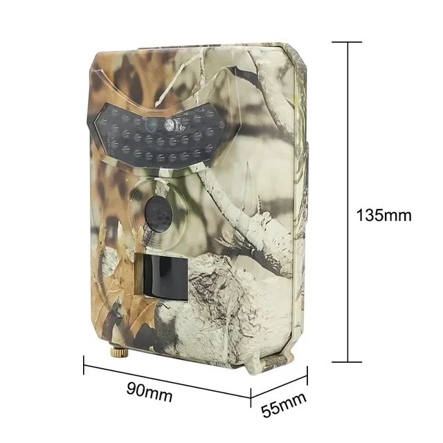 12MP Wild Animal Detector Trail Camera HD Waterproof Monitoring Infrared Heat Sensing Night Vision Outdoor Hunting Camera 3