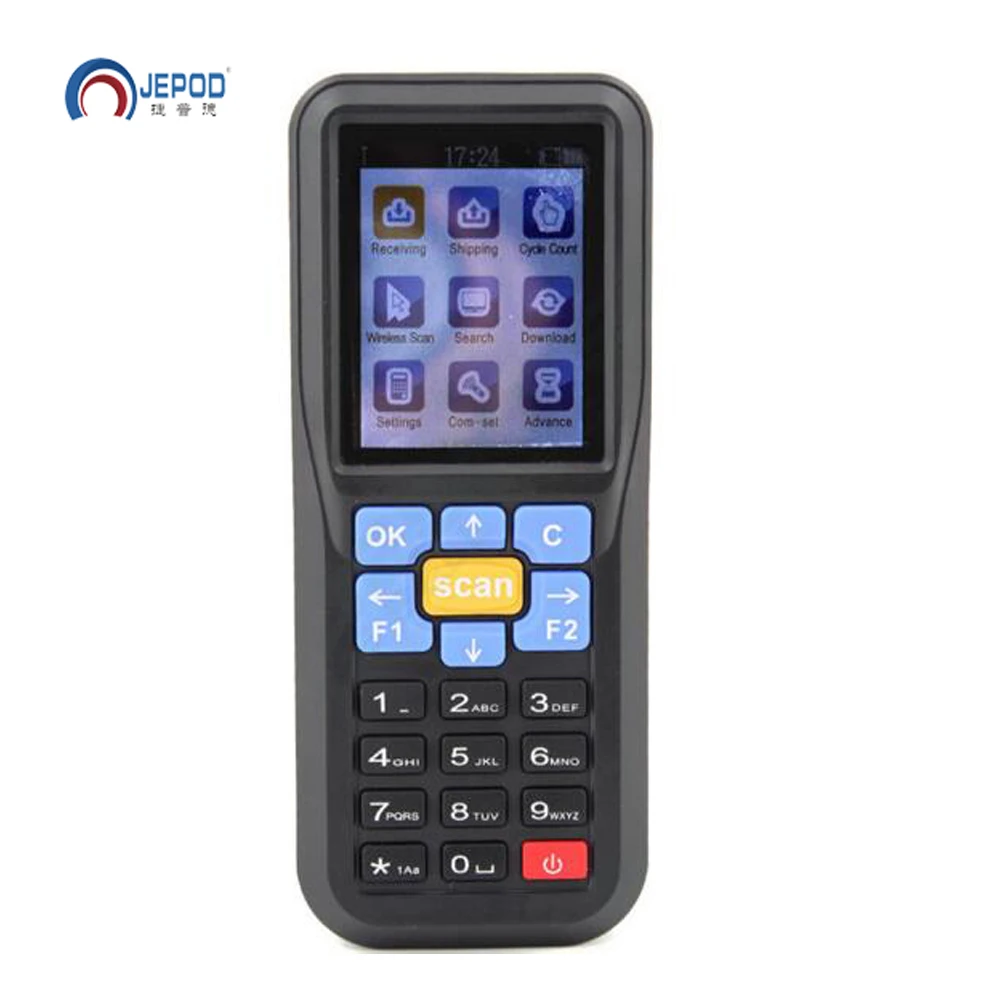 JP-D1 Data Collector 1D wireless barcode scanner with storage data Inventory collector Terminal data collector