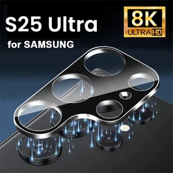 Premium 3D Curved HD Rear Camera Lens Protector - Tempered Glass, Case Friendly Design - Samsung S25 Edge (Lens Glass)