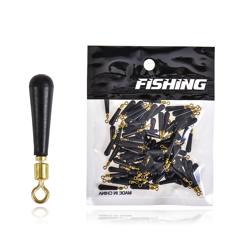 100pcs/lot Fishing Float Holders Copper B Shape Ring Connect 360 Degree Freely Rotating Swivels Silicone Holder Tackle |