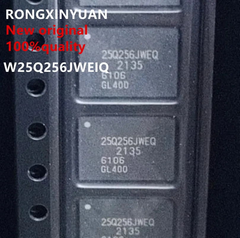 5PCS Neue Original W25Q256JWEIQ W25Q256JWEQ 25Q256JWEIQ 25Q256JWEQ WSON8 Chipsatz