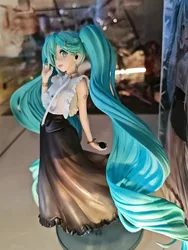 Hatsune Miku Premium Anime Figurine: Limited Edition Fashion Collectible Toy for Fans and Desktop Decor (Miku)