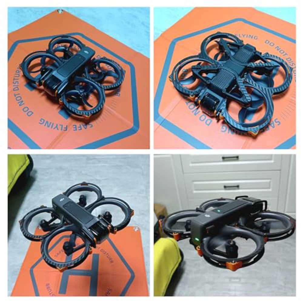 Non-destructive Installation Carbon Fiber Board Propeller Protector for DJI AVATA2 Accessories Armor Hoop Propeller Guard