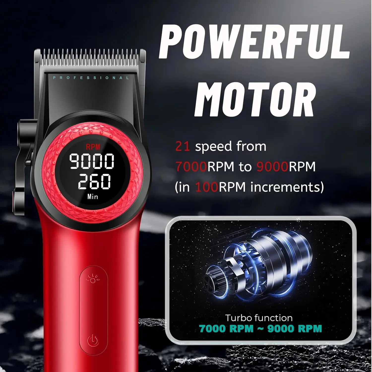 VGR 3 في 1 مجموعة آلة قص الشعر عالية الجودة أداة ت...