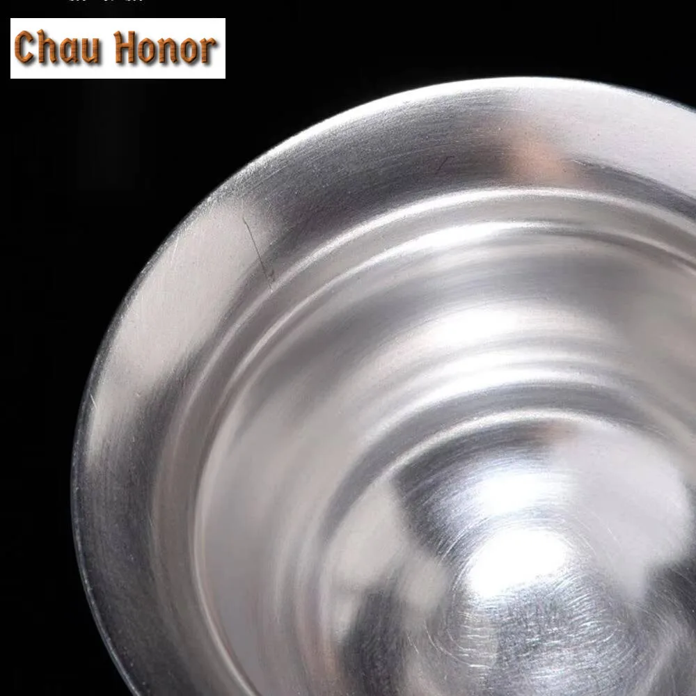 180ml Pure Gilded Silver Gaiwan Creative Hand Painted Sheep Fat Jade Cup Saucer Tea Tureen Tea Brewing Cover Bowl Teaware Craft