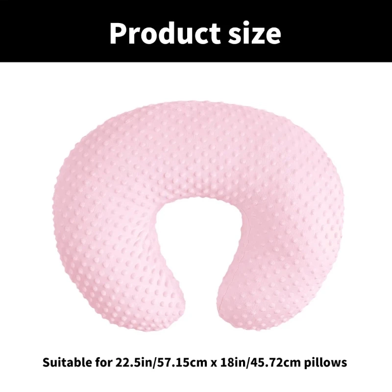 Newborns Baby Breastfeeding Pillowcase Soft Breathable Pillow Cover Protector
