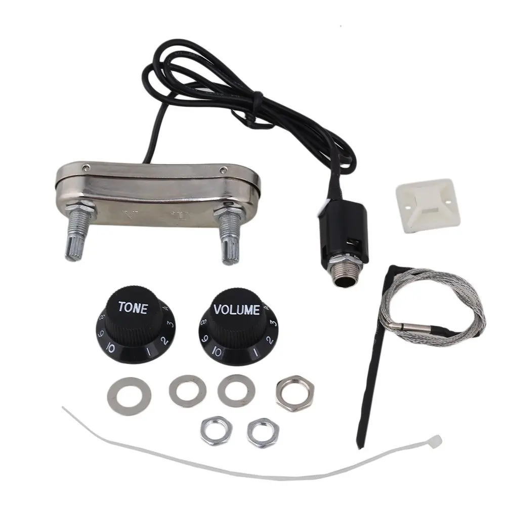 

Звукосниматель акустической гитары Piezo Пассивный предусилитель PS700