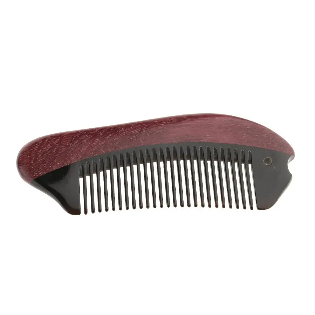 

2 Pieces Handmade Anti Natural Wood Beard Hair Massage Combs