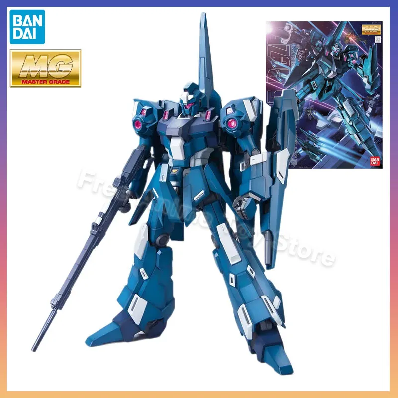 

Bandai Original Genuine Gundam Figures MG1/100RGZ-95 ReZEL Anime Action Figure Assembly Model Toys for Children Ornament