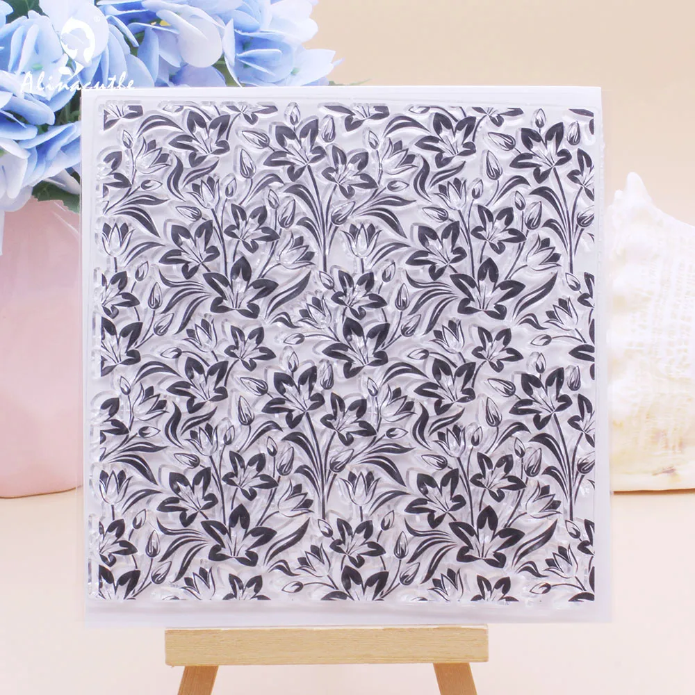 Clear Snowflake Stamps Scrapbooking  Scrapbooking Alinacutle Stamps -  Clear Stamps - Aliexpress