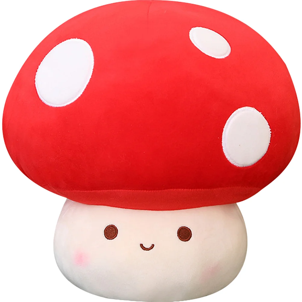 

Plush Mushroom Cartoon Stuffed Toy Girls Bedroom Decoration Birthday Gift