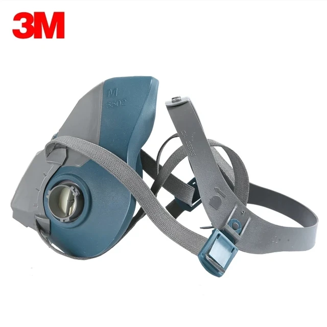 3m 6502/6502QL Half Face Respirator Spray Formaldehyde Protection Rugged Comfortable Reusable Respirator Genuine 3