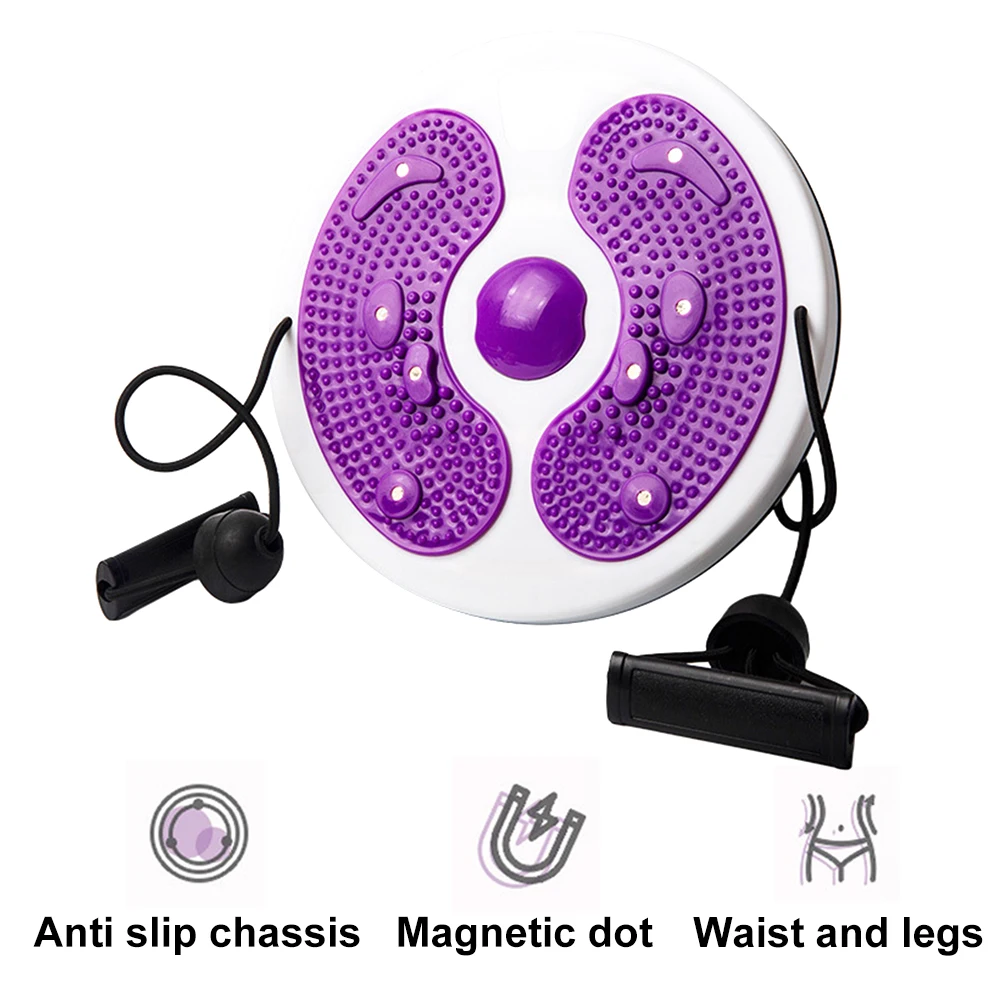 Fitness Twister Magnet Turntable Twist Board Abs Waist Twisting Disc for Slimming and Strengthening Waist