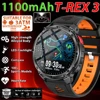 2026New T-Rex3 Ultra 1100mAh Battery Smart Watch GPS Track Compass IP69K Waterproof Sport tracker Outdoors Military Smartwatches
