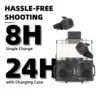 Electronic Shooting Ear Protection Earplugs, NRR26dB Noise Reduction, Hearing Protection Earmuffs for Shooting Hunting 5