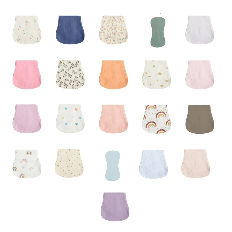 

Breathable Burp Pad Convenient Burping Cloth Practical Burp Cloth for Parent K1KC