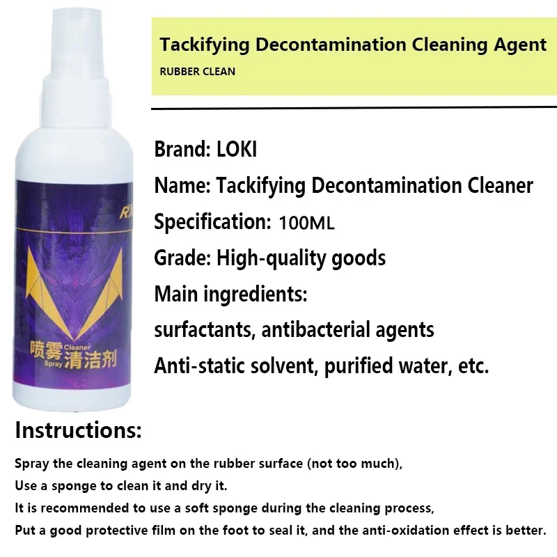 Premium Table Tennis Bat Cleaner & Maintenance Set