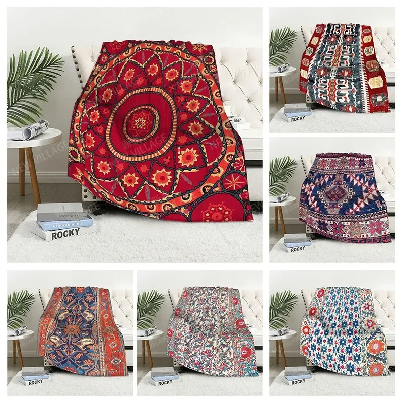 

Plaid sofa for Knee blankets warm winter bed cover throw blanket Decor boho warm fleece Nordic Vintage Moroccan Soft and hairy