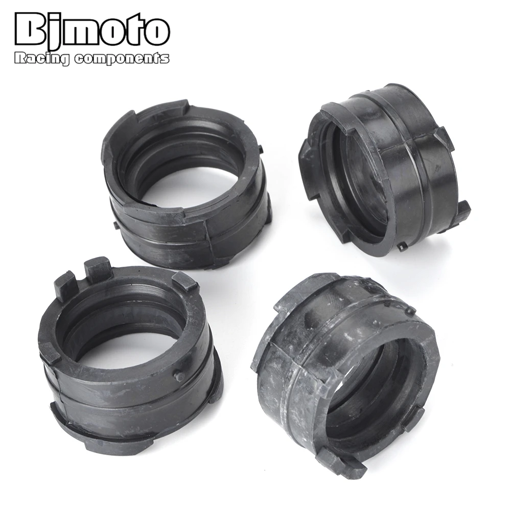 

4PCS Motorcycle Carburetor Interface Adapter Intake Manifold Set For Honda VFR400 NC30 NC21 NC24 NC24 16211-ML0-720