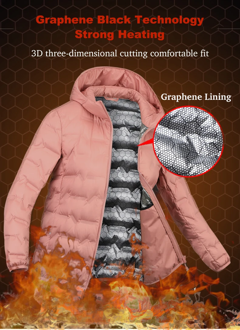 Women Down Winter Jacket 12