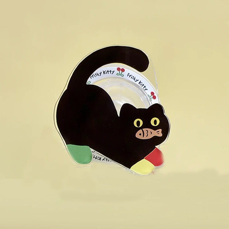 귀여운 곰 고양이 마그네틱 확장 소켓 거치대, 아이폰 15, 14, 13, 12, 맥세이프 스마트톡 스탠드 마운트 브래킷, 휴대폰 액세서리