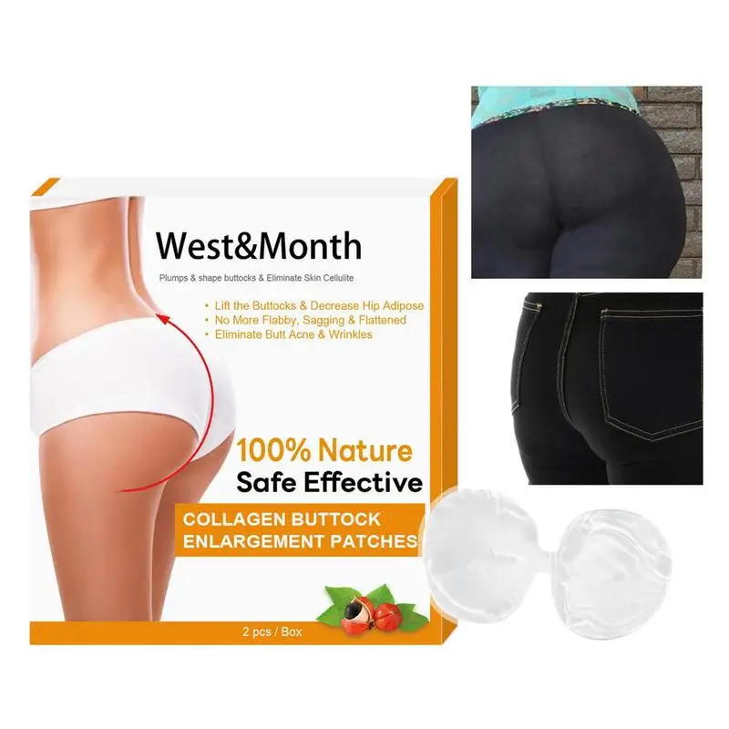 

Hip Lifting Patch 2pcs Butt Lift Tape Quickly Strengthen Butt Hip Butt Enhancement Patch Buttock Shaping Patch For Women