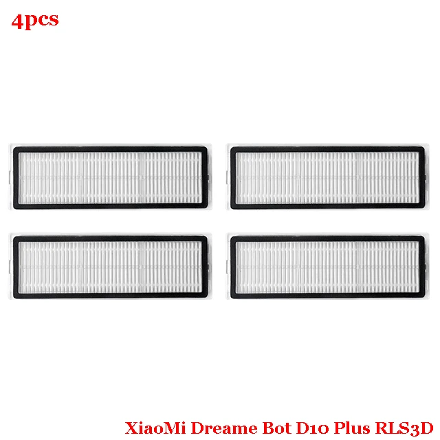 Kit Accessoires Pour Aspirateur Robot Dreame D10 Plus Gen 2 - Brosse Rouleau, Filtres HEPA, Brosses Latérales, Tampons, Sacs
