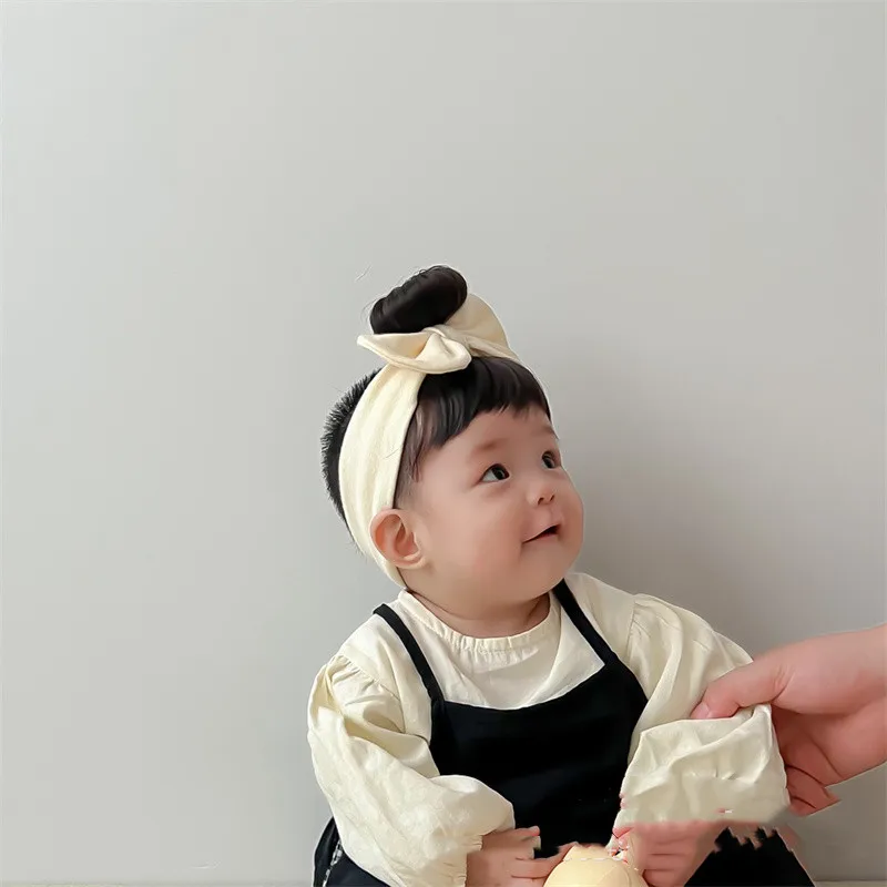 New Year Christmas Infant Baby Girl Hair Accessories Wig Hat 0-1Y Newborn Children Kids Girls Bow Cosplay Headbands Headwear hair accessories hair headband accessories cosplay accessories baby headband set