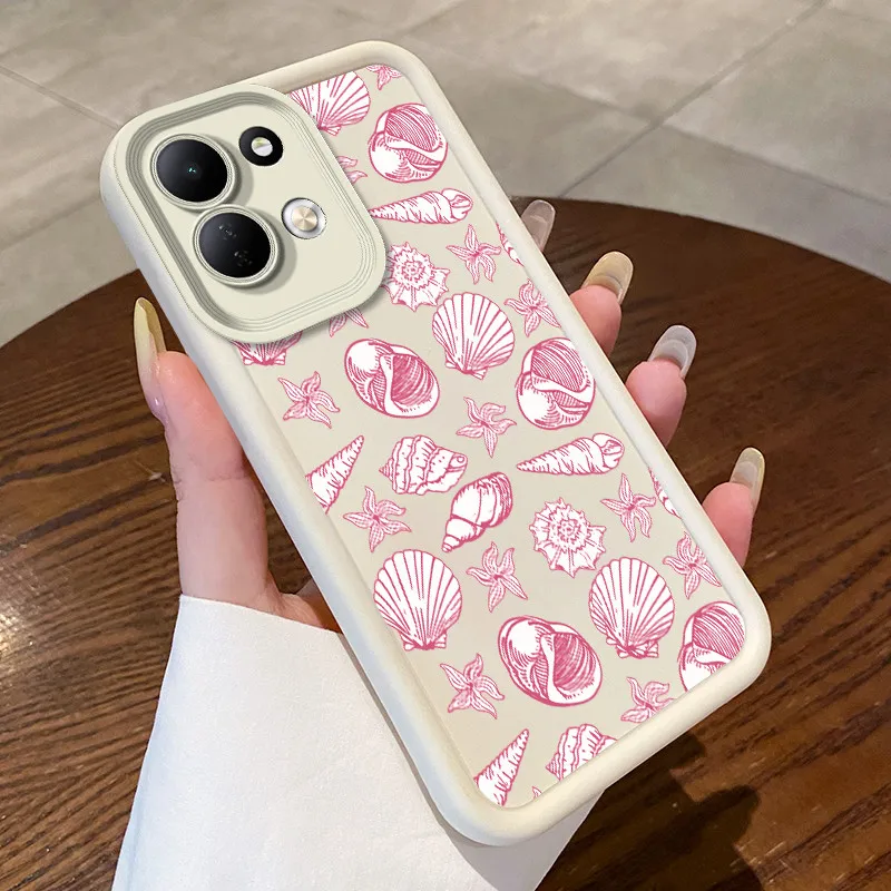 Butterfly and Whale Pattern Soft Silicone Shockproof Phone Case