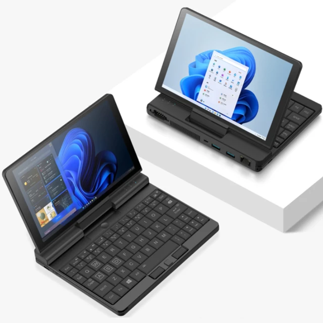 Un Netbook A1 Pro Mini Laptop Intel Core i7-1160G7 16GB 512GB Nero