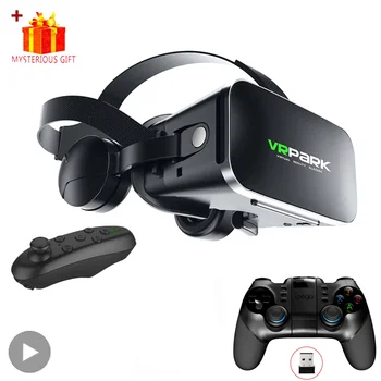 Occhiali per realtà virtuale VR Cuffie 3D Dispositivi Bluetooth Smart Phone Casco Occhiali Lenti Smartphone Viar Cuffie Cellulari