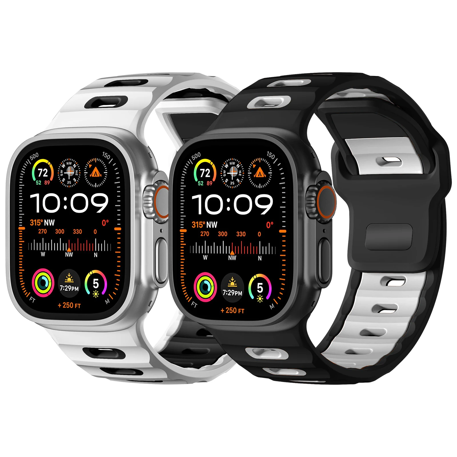 ตัวเลือกสินค้า สร้อยข้อมือซิลิโคน Apple Watch หลายขนาด ใส่สบาย ทนทาน